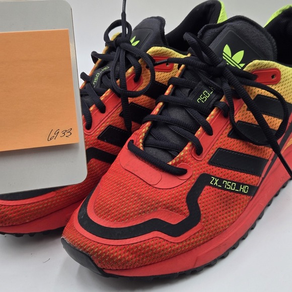 Adidas ZX 750 HD Shoes Mens Size 11.5 Multicolor Low Top Running Sneakers FV8489 main image 4